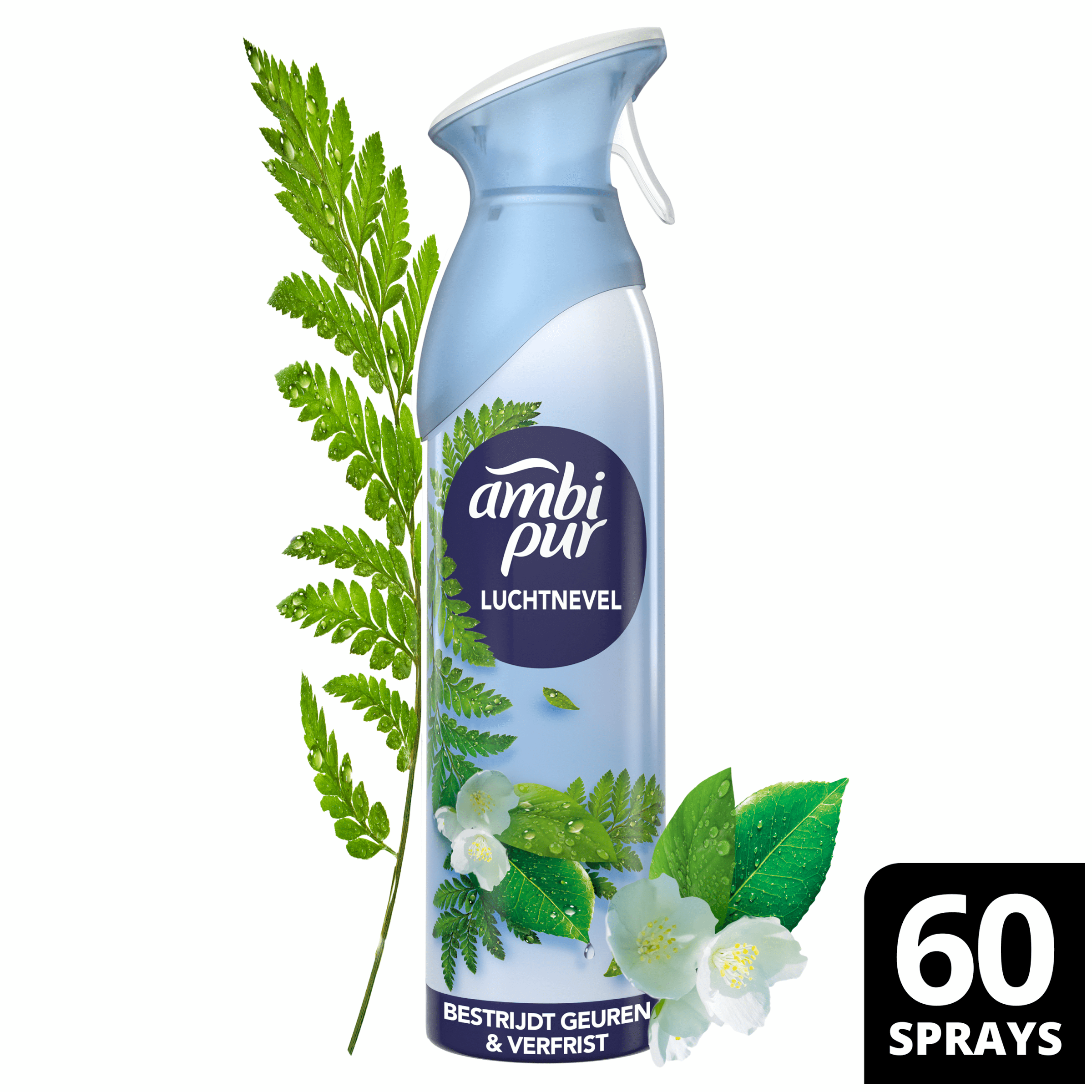 Ambipur luchtnevel ochtend dauw spray Spuitbus 185 ml
