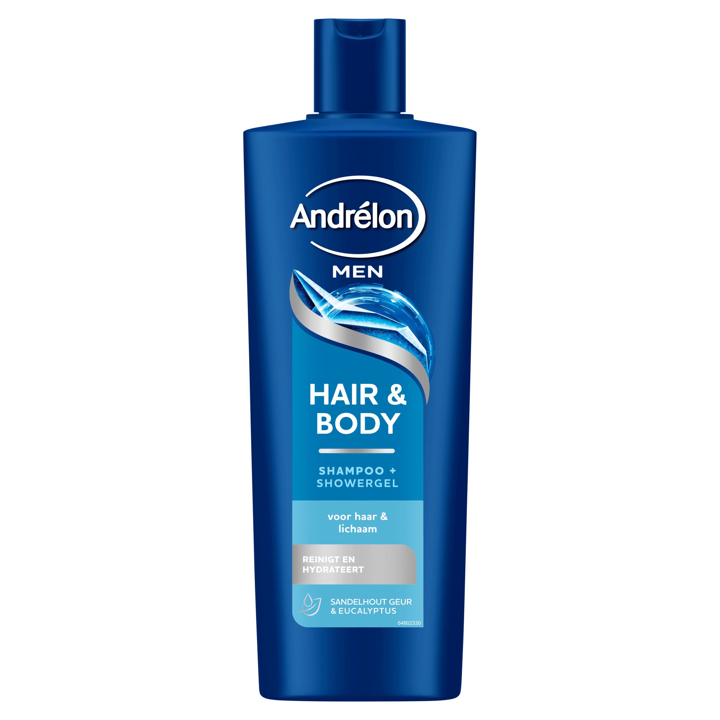 Andrelon for men Shampoo Hair&amp;Body Fles 400 ml