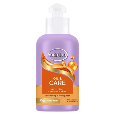 Andrélon Leave in cream Oil &amp; Care Fles 200 ml