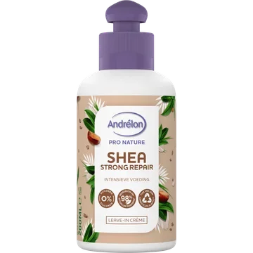 Andrélon Pro Nature Leave-In Crème Shea Strong Repair 200 ml