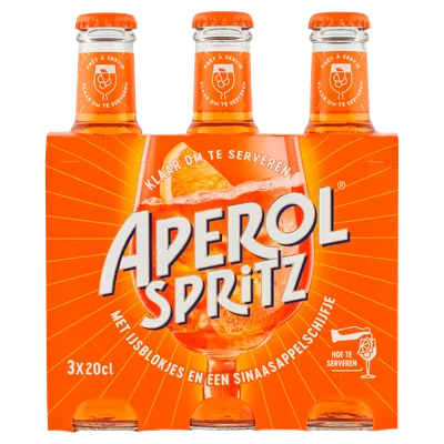 Aperol Spritz 3x20cl Set 600 ml