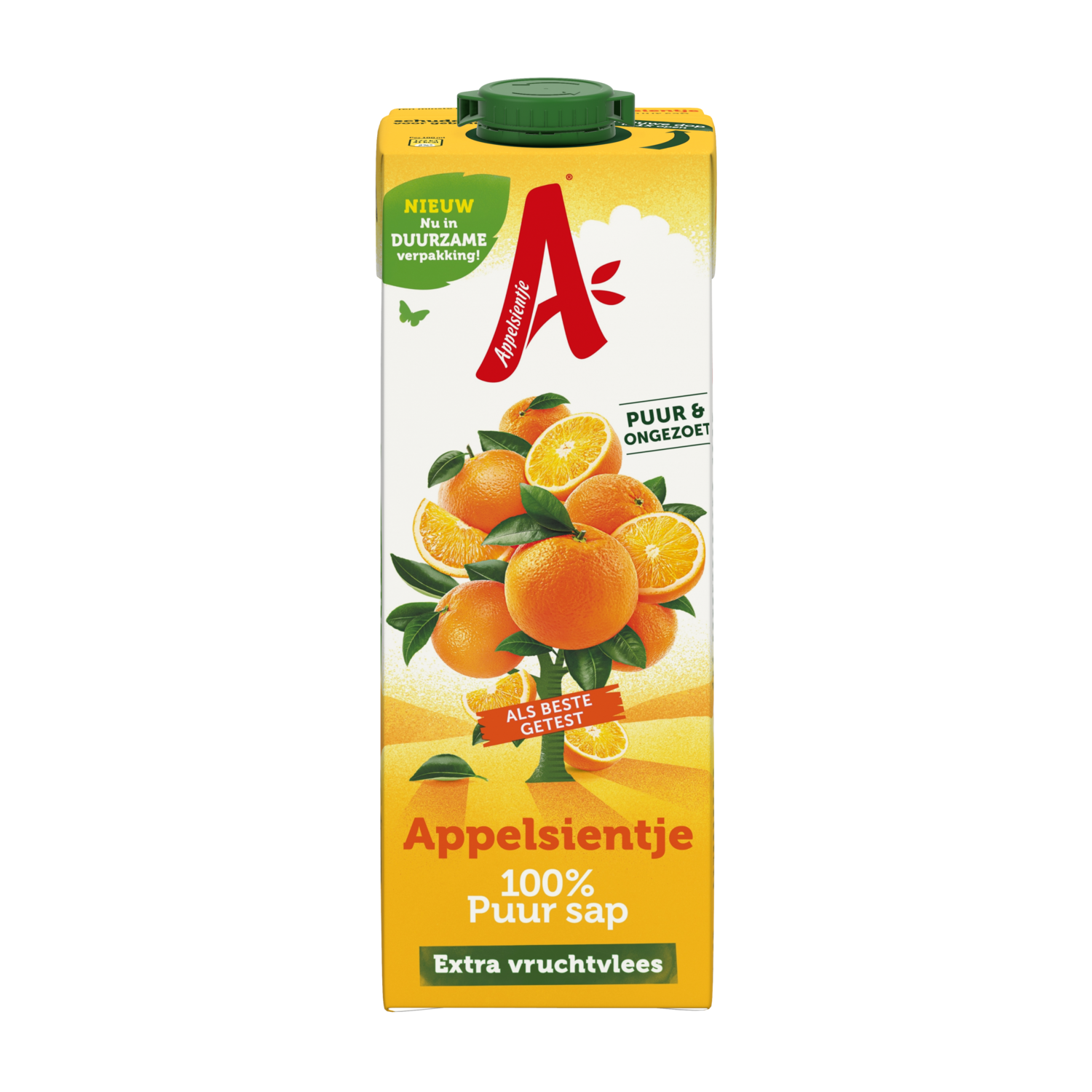Appelsientje Sinaasappelsap met extra vruchtvlees