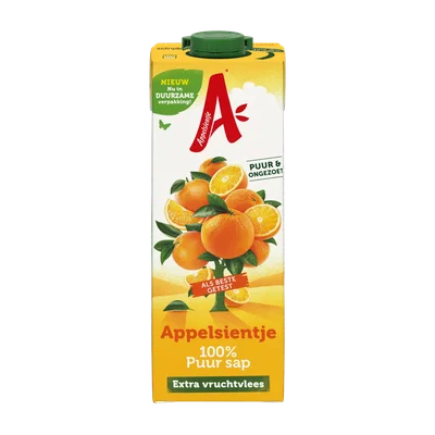 Appelsientje Sinaasappelsap met extra vruchtvlees