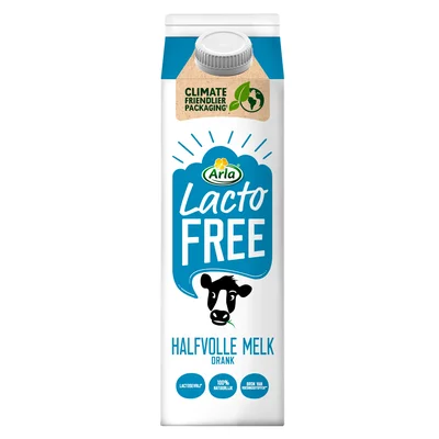 Arla Halfvolle lactose vrije melk drank