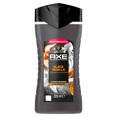 Axe Douche Black Vanilla Fles 225 ml