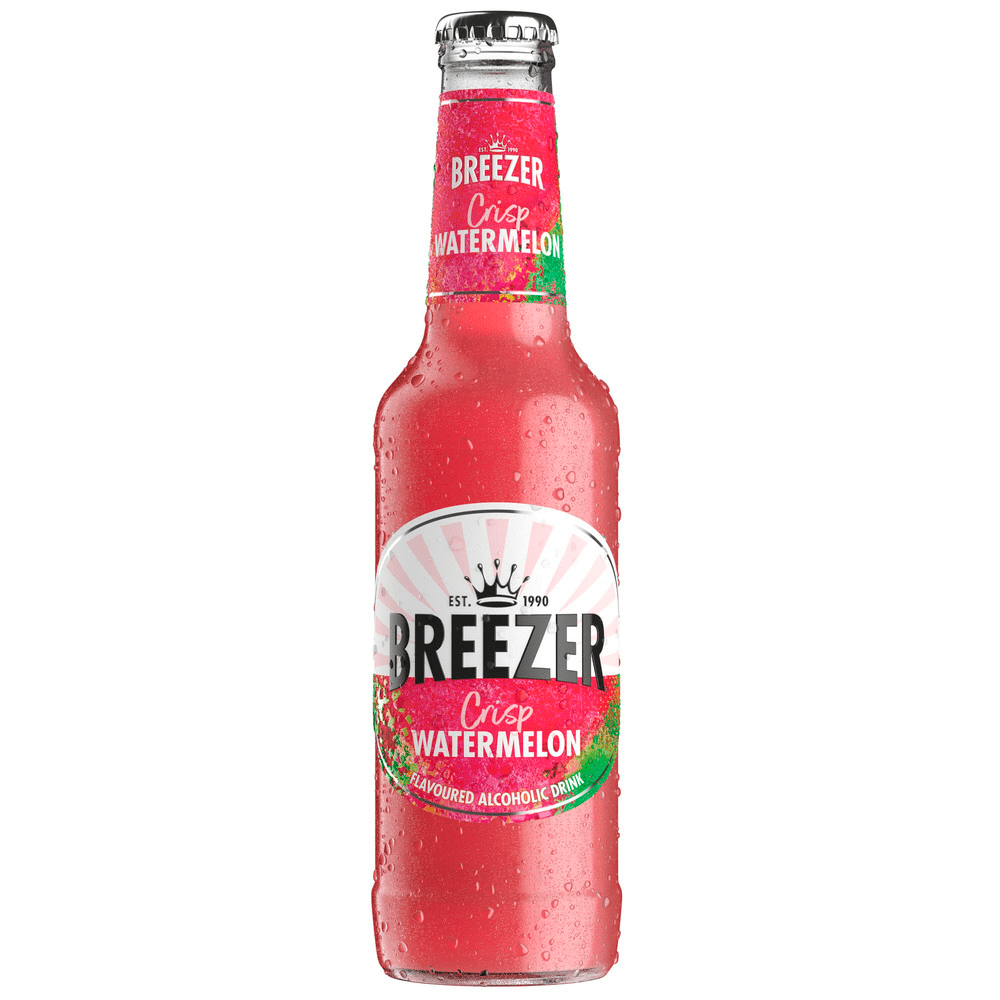 Bacardi Breezer Watermelon Fles 275 ml