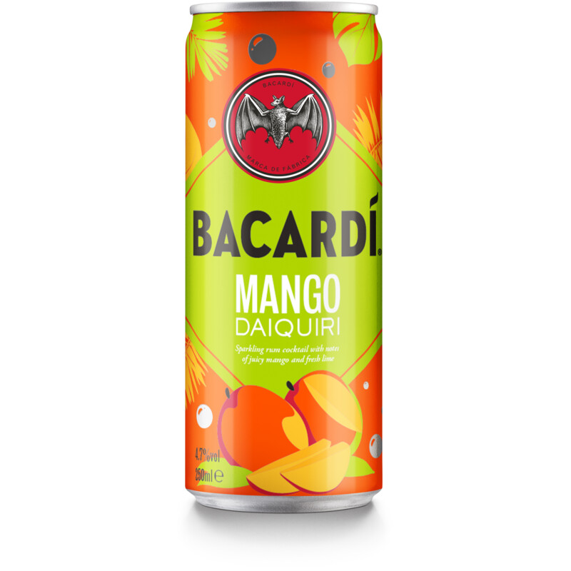 Bacardi Mango Daiquiri Blik 250 ml