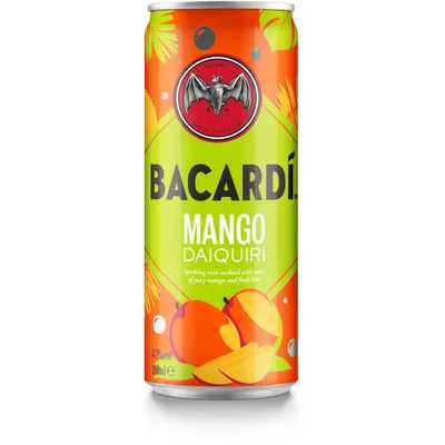 Bacardi Mango Daiquiri Blik 250 ml