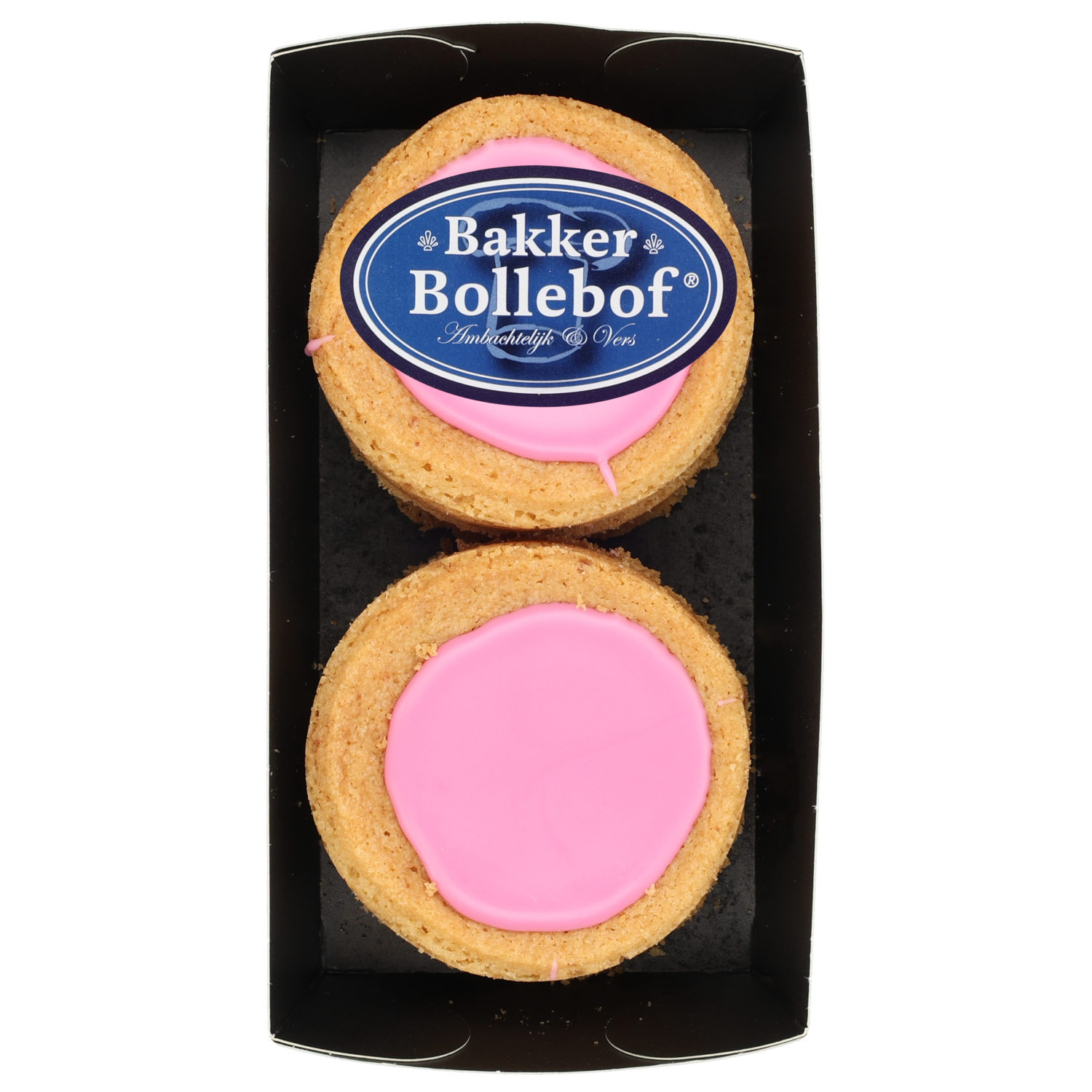 Bakker Bollebof Roze fondant pencees