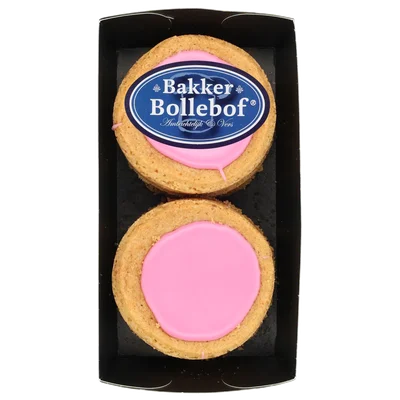 Bakker Bollebof Roze fondant pencees