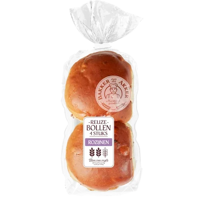 Bakker van der Akker Reuze rozijnenbollen
