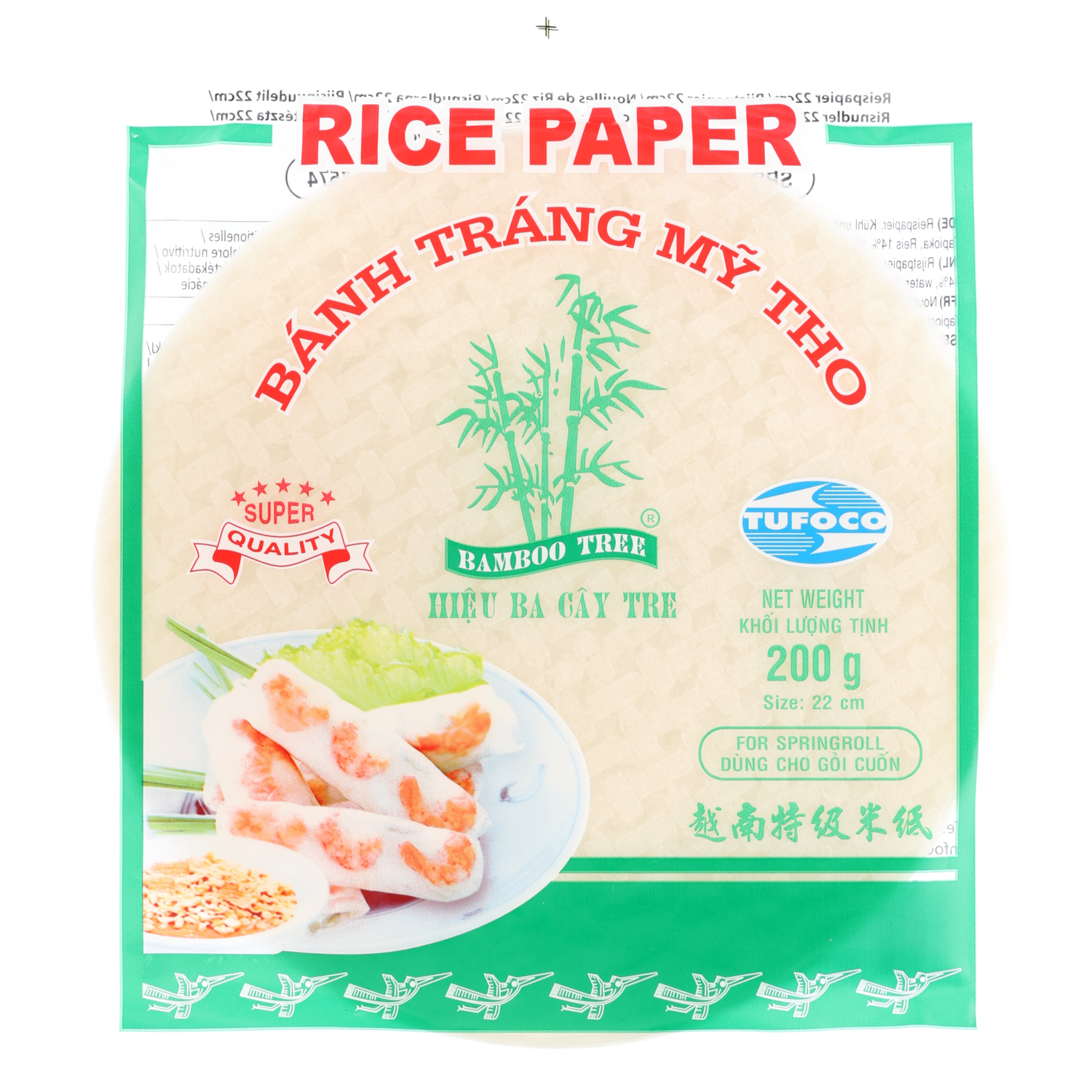 Bamboo Tree Rijstvellen