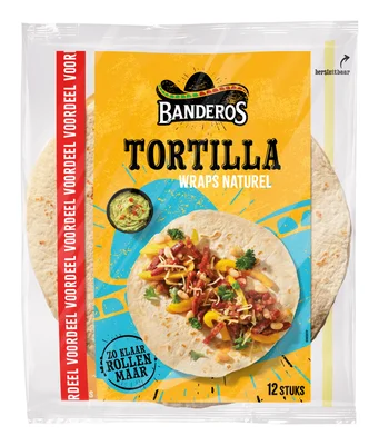 Banderos Tortilla wraps 12st Krimp 740 g