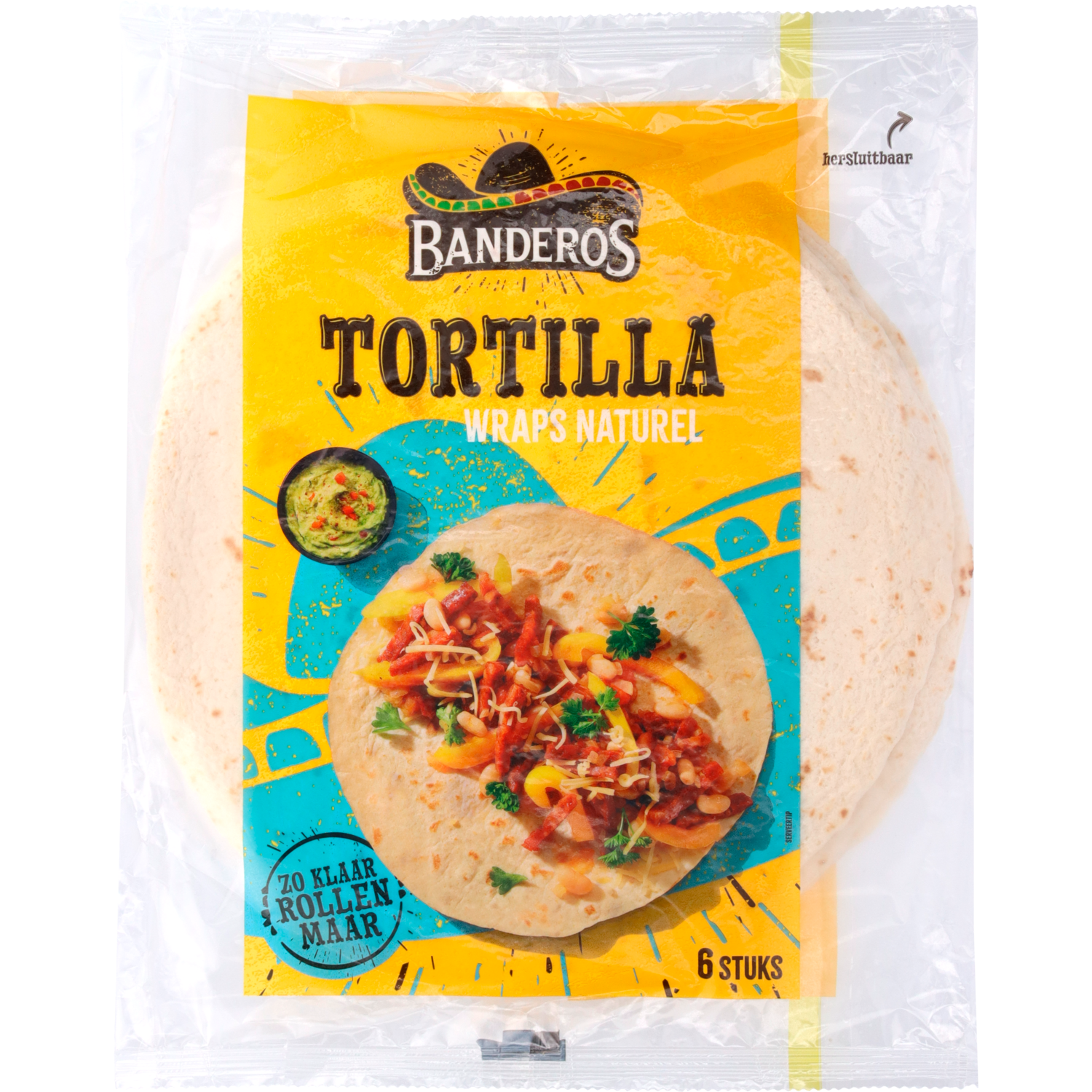 Banderos Tortilla wraps 6 stuks