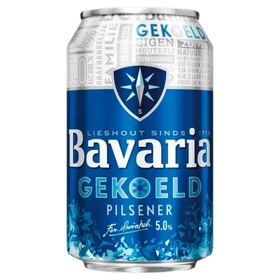 Bavaria Pilsener gekoeld Blik 330 ml