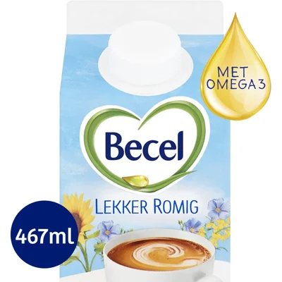 Becel Romig voor in de koffie