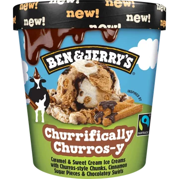 Ben & Jerry's IJs Churrifically Churros-y 465 ml