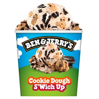 Ben&amp;Jerry's Cookie dough s'wich up Beker 465 ml