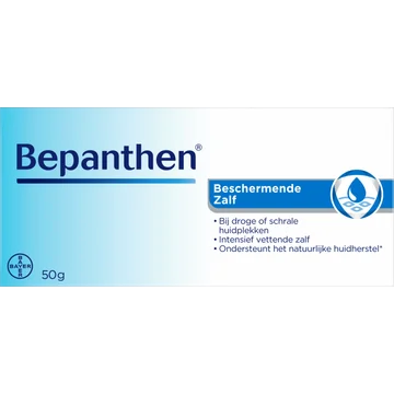 Bepanthen Beschermende, vettende zalf bij droge of schrale huid, 50g