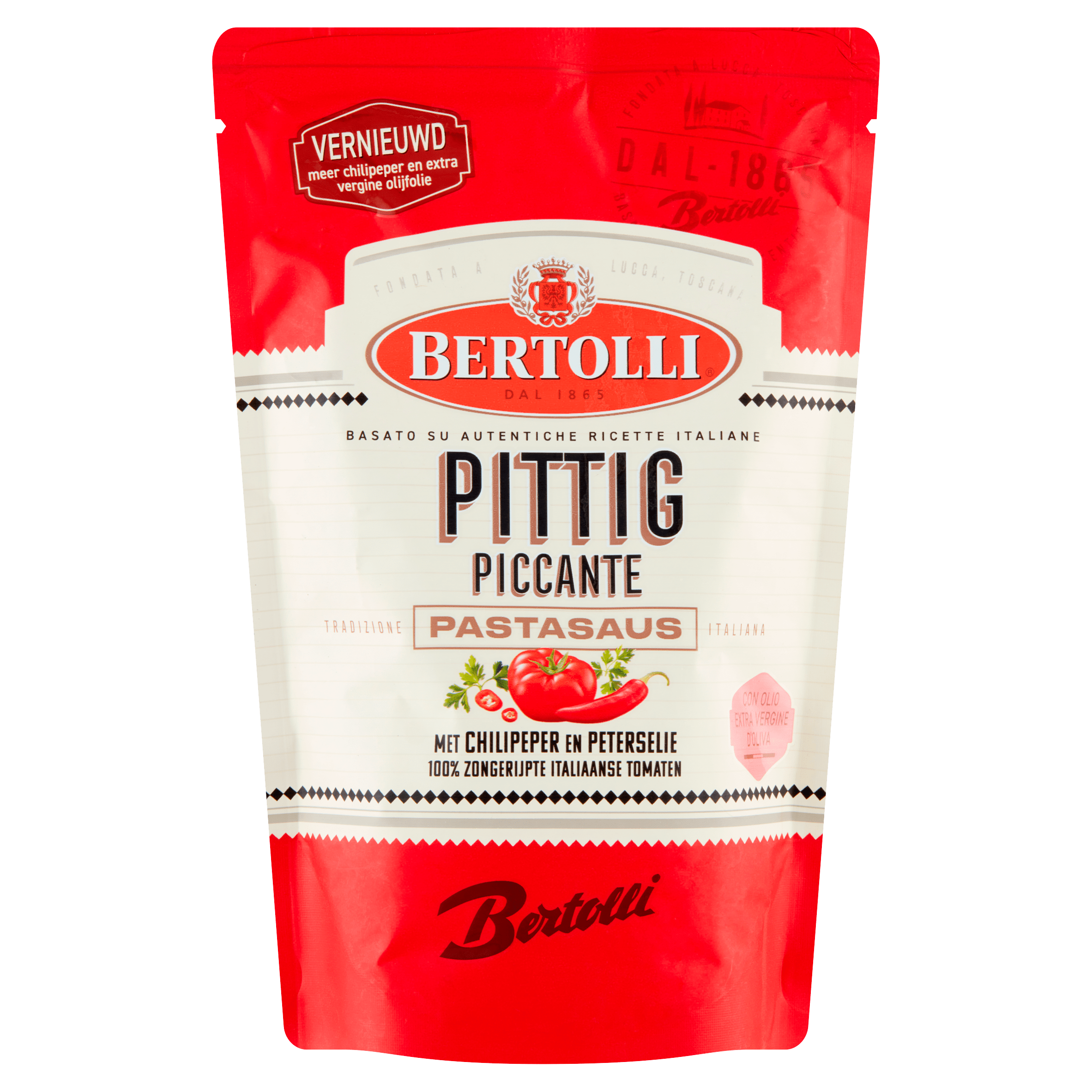 Bertolli Pastasaus Piccante Stazak 460 g