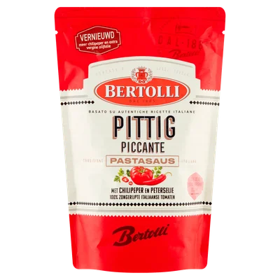 Bertolli Pastasaus Piccante Stazak 460 g