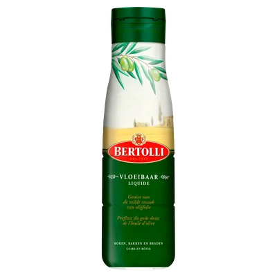 Bertolli Vloeibaar met olijfolie Fles 500 ml