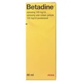 Betadine Oplossing 30 ml (100 mg/ml)