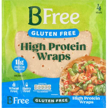 BFree High Protein Wraps 4 Stuks