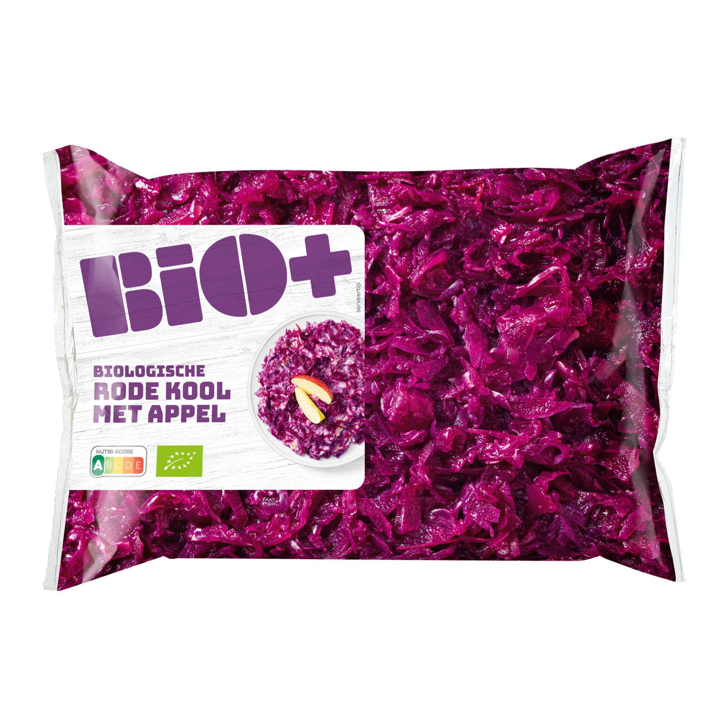 Bio+ Biologische rode kool met appel