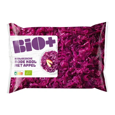 Bio+ Biologische rode kool met appel