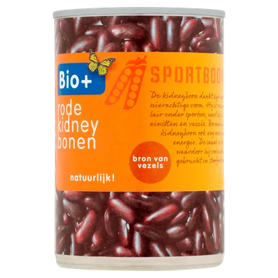 BIO+ Rode kidneybonen Blik 400 g