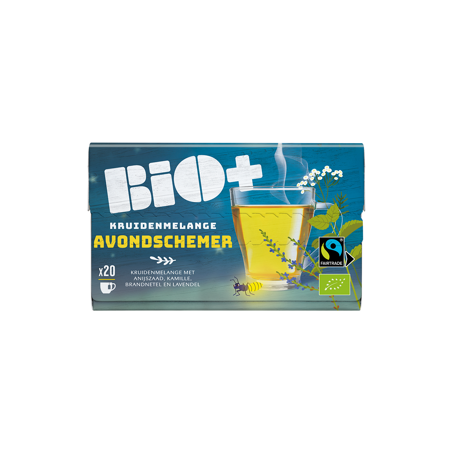 Bio+ Kruidenthee avondschemer kop 20 zk.