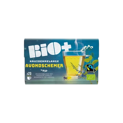 Bio+ Kruidenthee avondschemer kop 20 zk.