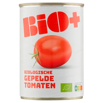 Bio+ Gepelde tomaten