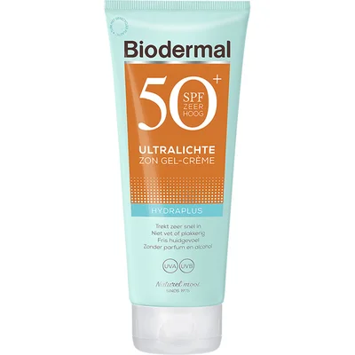 Biodermal Ultralichte zon gel-crème spf50+