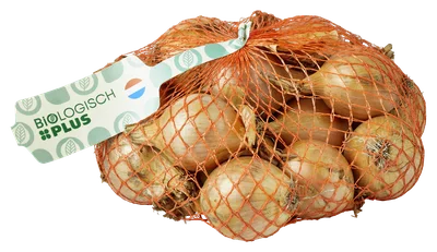 Biologisch PLUS Uien geel biologisch Net 1000 g