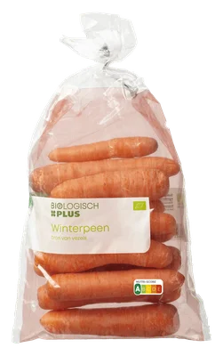 Biologisch PLUS winterpeen biologisch Zak 1 kg