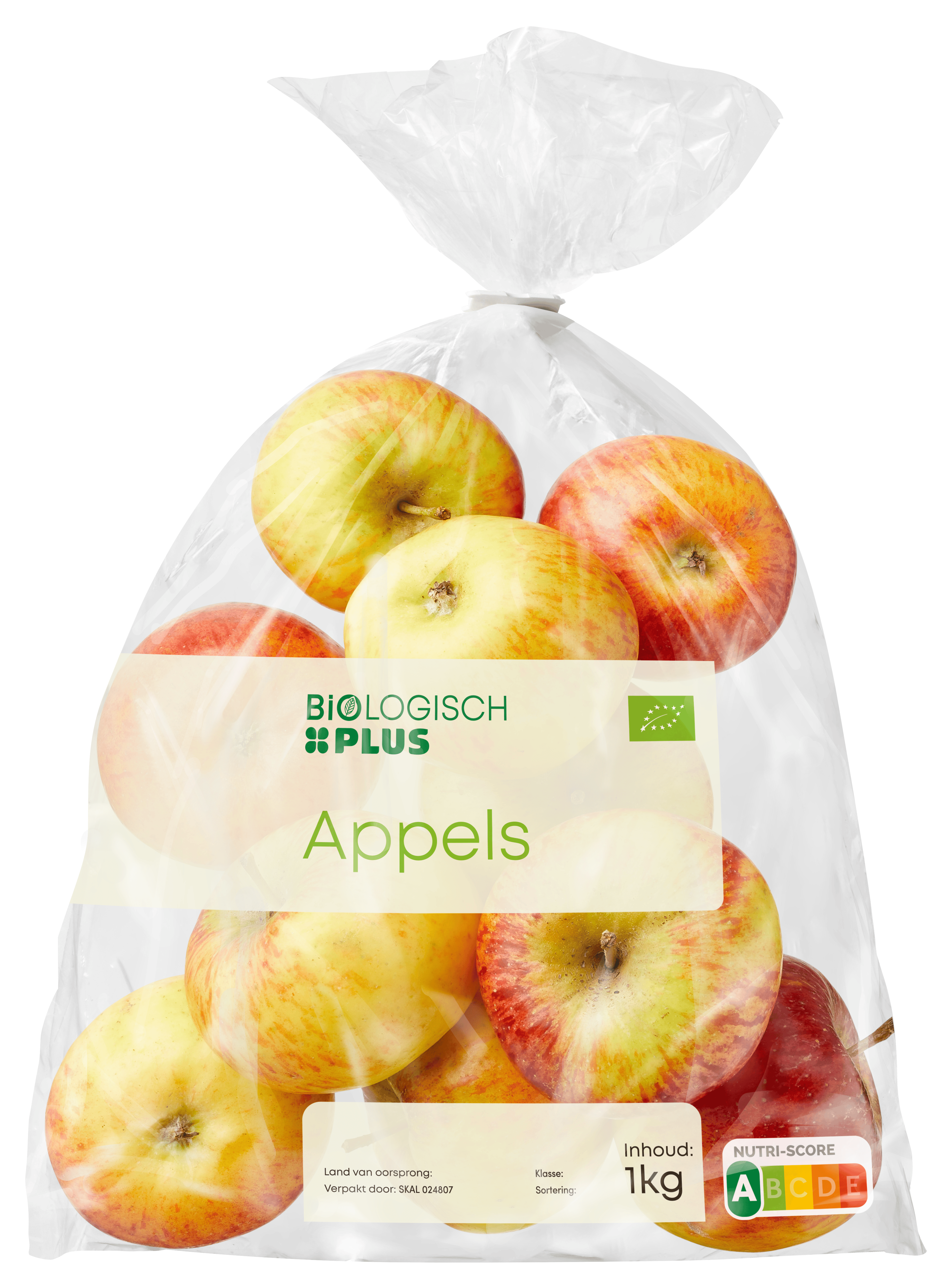 Biologisch PLUS Handappels biologisch Tray 1000 g