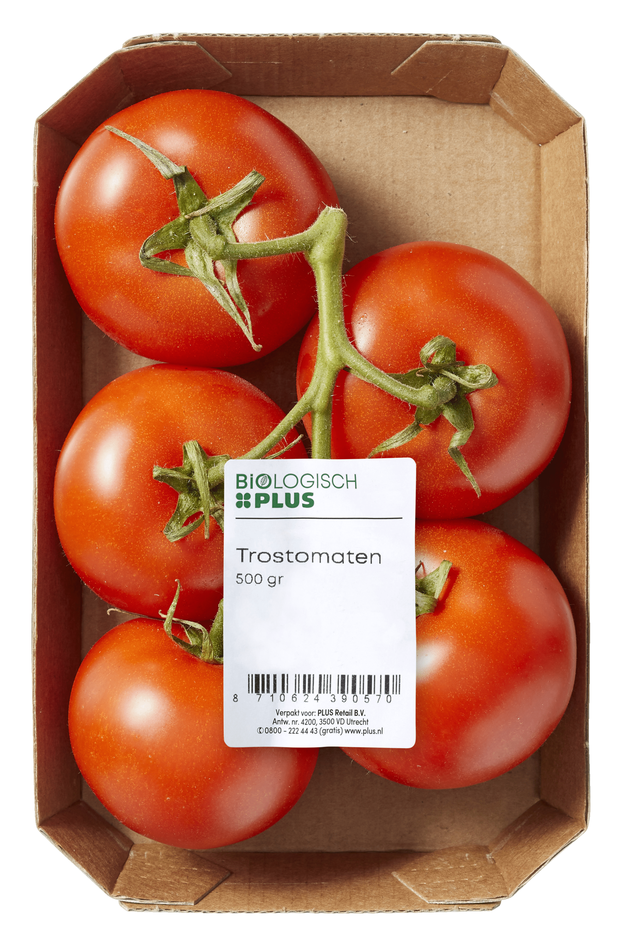 Biologisch PLUS trostomaten biologisch