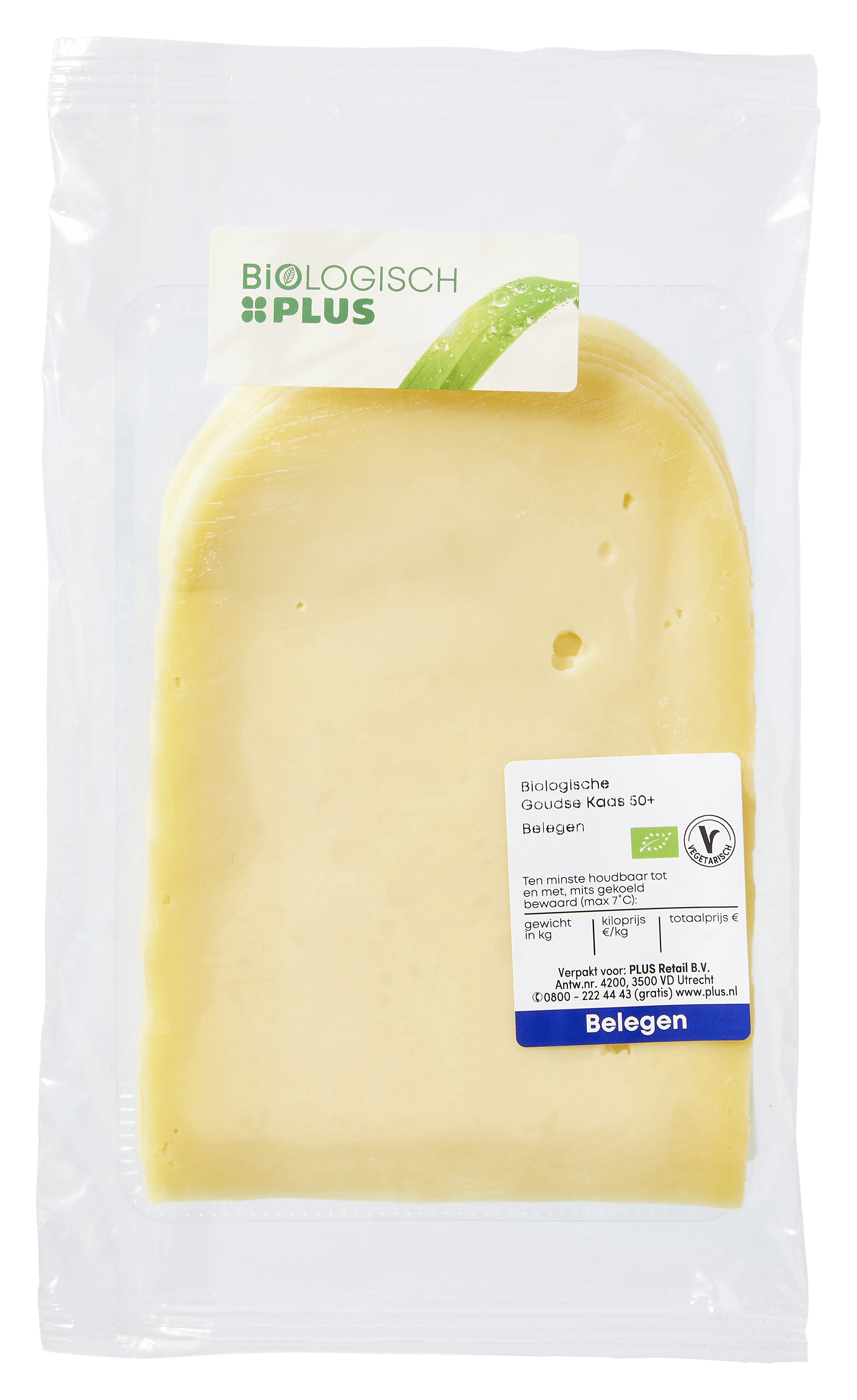 Biologisch PLUS Belegen 50+ plakken