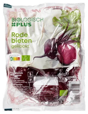 Biologisch PLUS Rode bieten biologisch Krimp 500 g