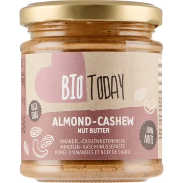 BioToday Amandel-Cashewnotenpasta 170 g