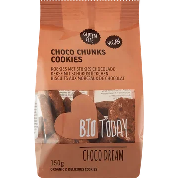 BioToday Koekjes met Stukjes Chocolade 150 g