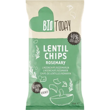 BioToday Linzenchips Rozemarijn 75 g