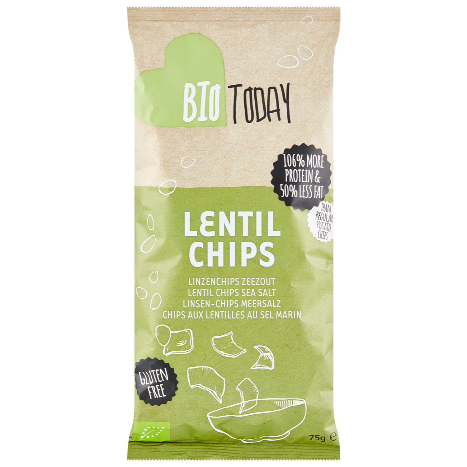 BioToday Linzensnack zeezout