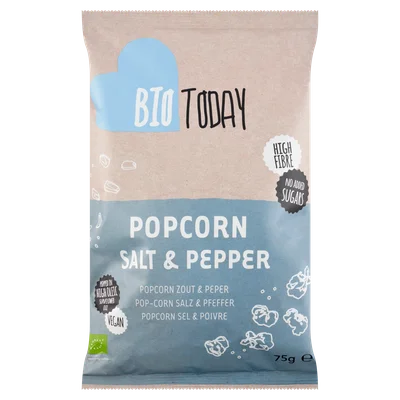 BioToday Popcorn salt & pepper bio