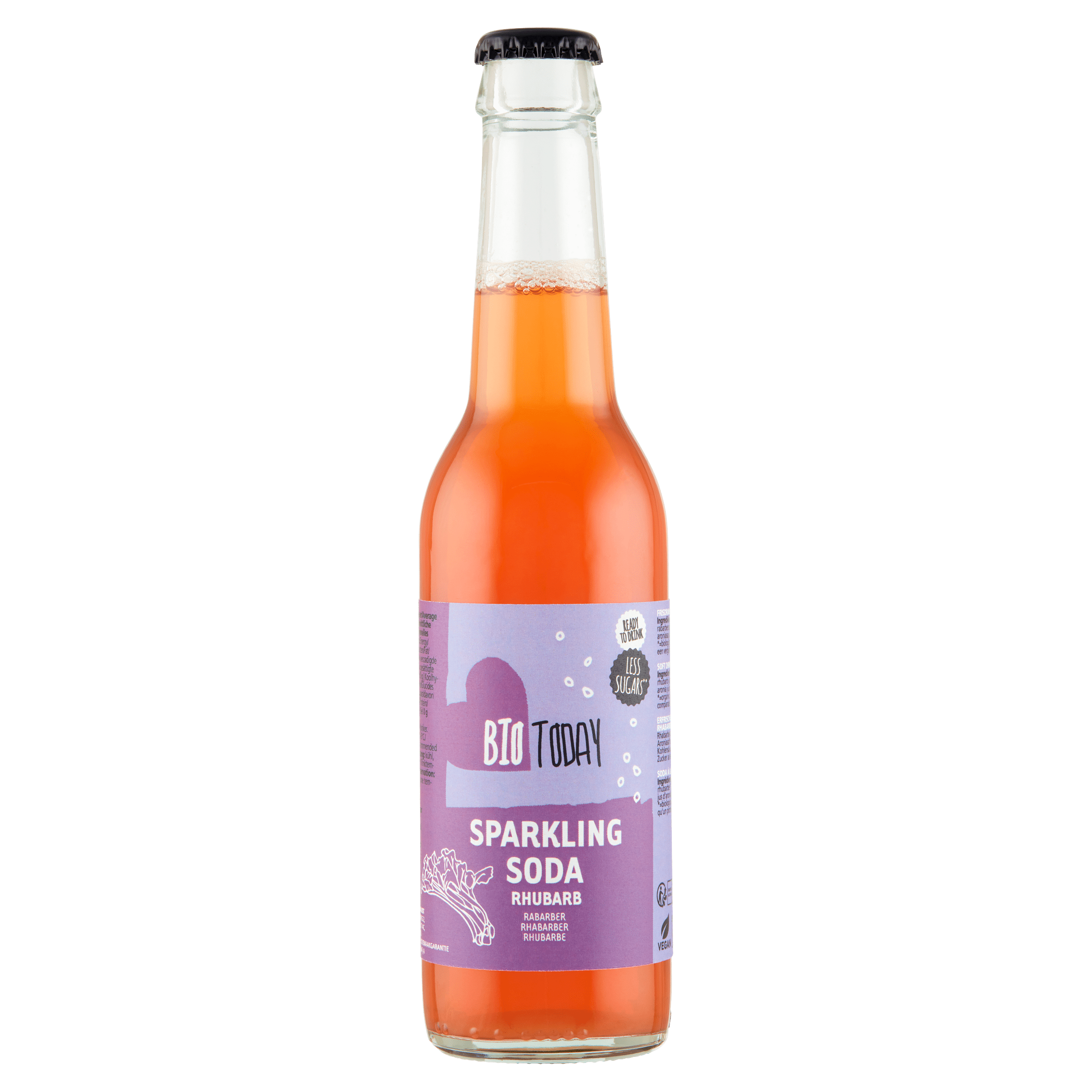 BioToday Soda rhubarb