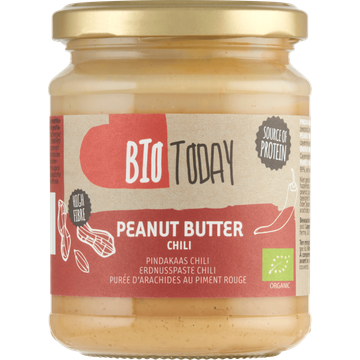 BioToday Pindakaas Chili 250 g