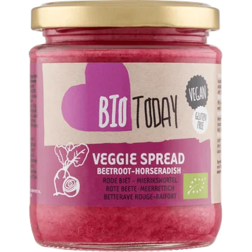 BioToday Veggie Spread Rode Biet-Mierikswortel 235 g