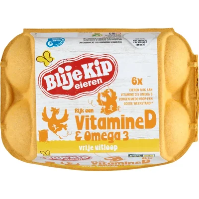 Blije Kip eieren Rijk aan vitamine D & omega 3